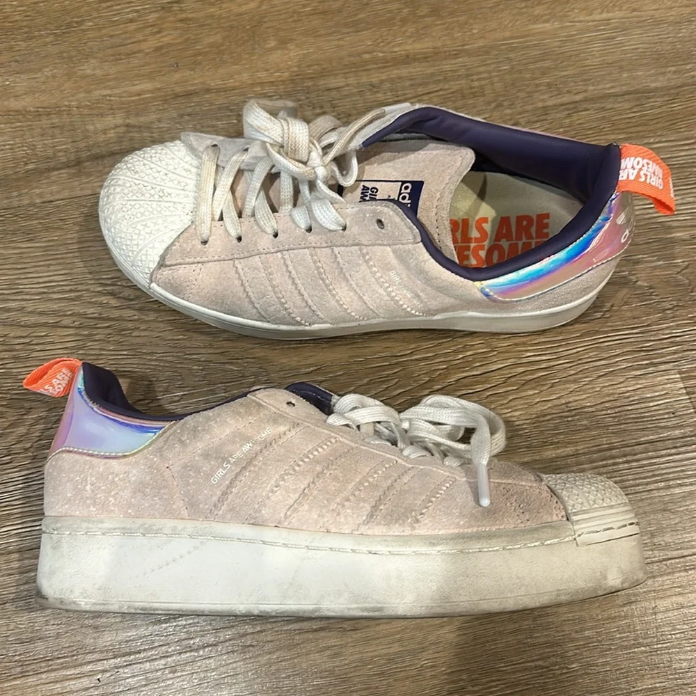 Adidas Girls Are Awesome Superstar Sneakers